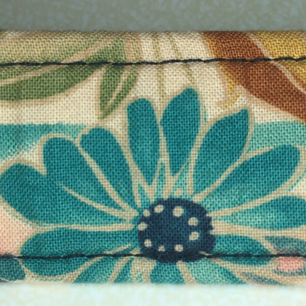 Japanese Handcrafted Quilted Fabric Belt - Picture 5 of 8